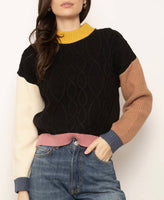 AMARI BLOCKED SWEATER