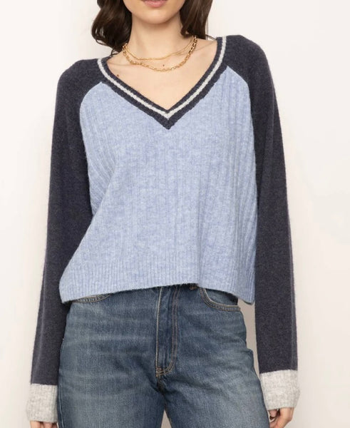 MILLIE VARSITY SWEATER