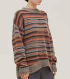 STOP STRIPE SWEATER