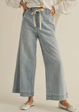 WASHED TIE DENIM