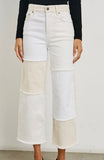 GETTY PATCHWORK CROP PANT