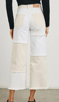 GETTY PATCHWORK CROP PANT