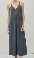 V-NECK CAMI DRESS