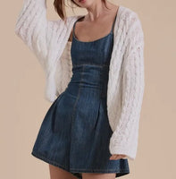 LIGHT CABLE CARDIGAN