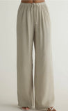 WIDE LEG PLEATED PANT