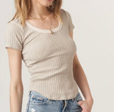 JULIE SCOOP NECK