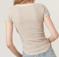 JULIE SCOOP NECK