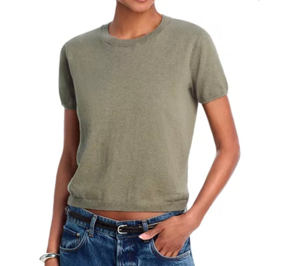 KNIT CREWNECK SHORT SLEEVE