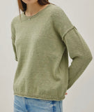 INSIDE OUT PULLOVER SWEATER