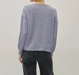 INSIDE OUT PULLOVER SWEATER