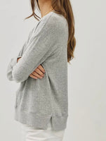 ROUND NECK PULLOVER