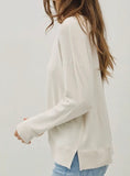 ROUND NECK PULLOVER