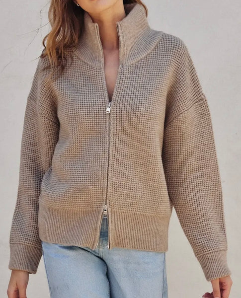 TWO WAY ZIP UP