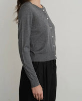 SOFT CREWNECK CARDIGAN