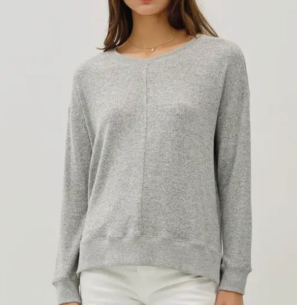 ROUND NECK PULLOVER