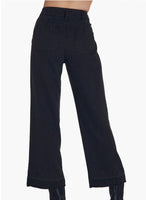 GRAPHITE WIDE LEG CROP