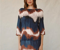 BUBBLE SLEEVE BLOUSE