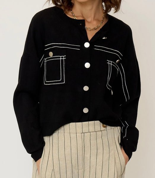 OLIVE CARDIGAN