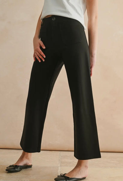 2 POCKET PONTE KNIT PANT