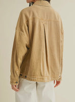 BACK PLEATED JACKET