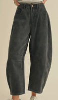 BARREL COTTON PANT