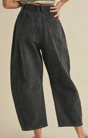 BARREL COTTON PANT