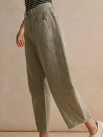 BARREL COTTON PANT