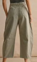 BARREL COTTON PANT