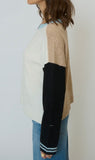 ASH COLORBLOCK CREW NECK