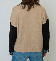 ASH COLORBLOCK CREW NECK