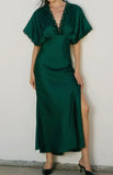 LACE BLOUSON MAXI
