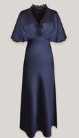 LACE BLOUSON MAXI