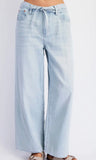 STRAIGHT LEG TIE DENIM