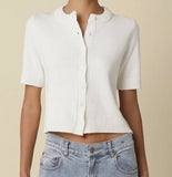 LEIA SHORT SLEEVE CARDIGAN