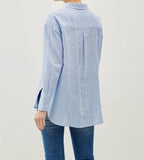 LINEN BUTTON UP SHIRT