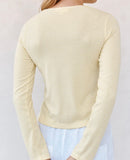 FITTED CARDIGAN