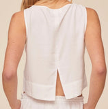 BOAT NECK SPLIT TANK