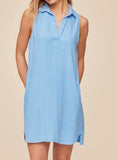 SLEEVELESS A-LINE DRESS
