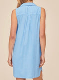 SLEEVELESS A-LINE DRESS