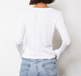 RUFFLE CARDIGAN