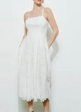 FLORAL LACE MIDI