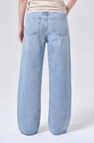 LOW CURVE FRAY DENIM