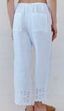 EMBROIDERED BEACH PANT