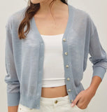 FINE KNIT CARDIGAN