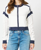 BROOKLYN BOMBER SWEATER JACKET