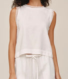 CROTCHET EDGE TOP