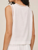 CROTCHET EDGE TOP