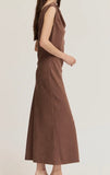 OFF SHOULDER MIDI