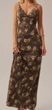 FLORAL SATIN SLIP
