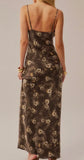 FLORAL SATIN SLIP